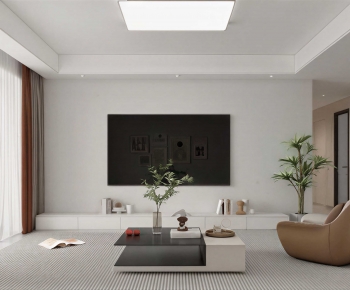 Modern A Living Room-ID:624380117