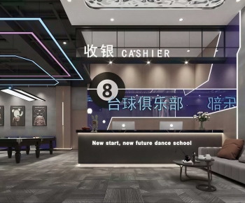 Modern Billiard Room-ID:658202895