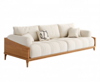 Nordic Style Three-seat Sofa-ID:827718976
