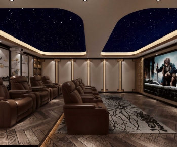 New Chinese Style Audiovisual Room-ID:927051074