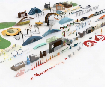 Modern Equipment For Children-ID:262264016