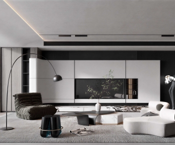 Modern A Living Room-ID:101299321
