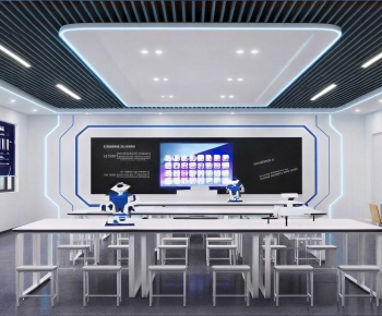 Modern School Classrooms-ID:788707976