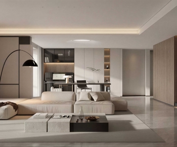 Modern A Living Room-ID:905019042