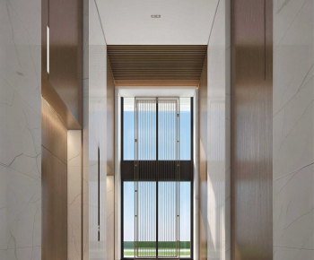 Modern Office Elevator Hall-ID:868623025