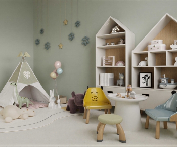 Modern Children's Room Activity Room-ID:110232114