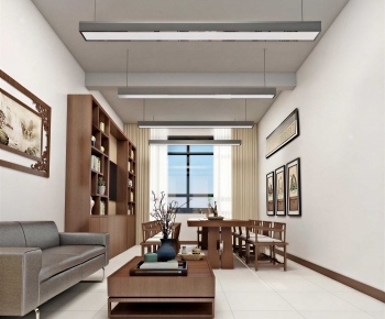 New Chinese Style Manager's Office-ID:307790048