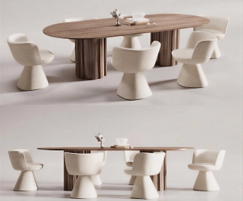 Modern Dining Table And Chairs-ID:657008893