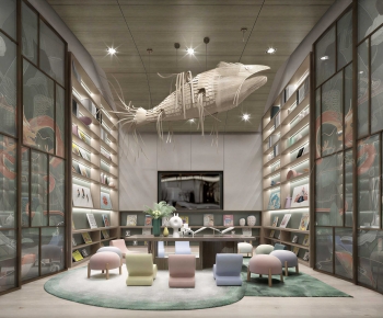 Modern Children's Reading Room-ID:844961881