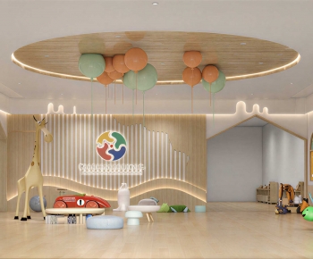 Modern Kindergarten Hall-ID:105184089