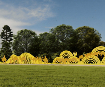 Modern Sculpture Sketch-ID:283767948