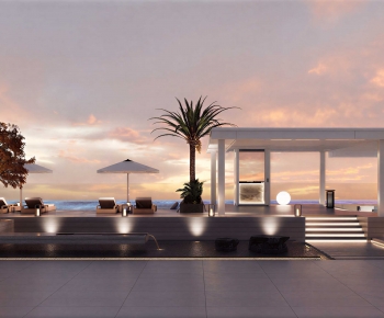 Modern Courtyard/landscape-ID:767082938