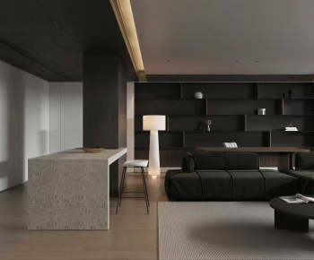 Modern A Living Room-ID:968686103