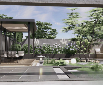 Modern Courtyard/landscape-ID:794416908