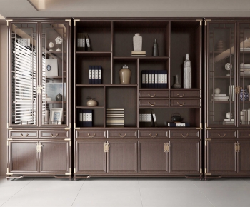 New Chinese Style Bookcase-ID:367769002