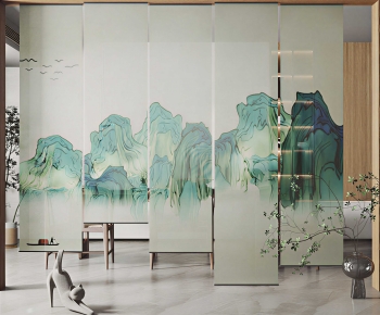 New Chinese Style Door Curtain-ID:181204084