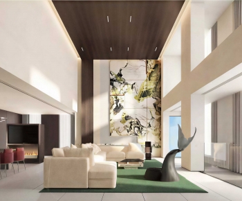 Modern A Living Room-ID:391850954