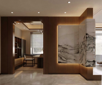 New Chinese Style Hallway-ID:371104005