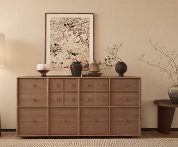 Wabi-sabi Style Entrance Cabinet-ID:478360775