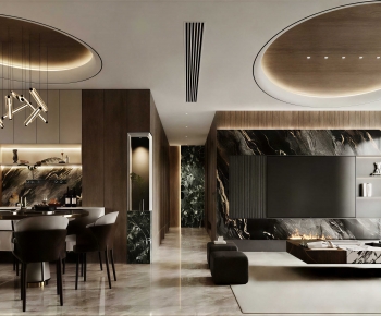 Modern A Living Room-ID:324884894