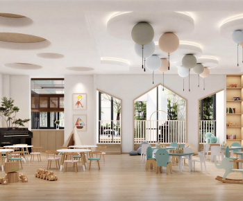 Modern Kindergarten Classrooms-ID:981929063