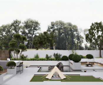 Modern Courtyard/landscape-ID:445353987