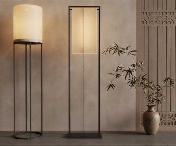 New Chinese Style Floor Lamp-ID:698030024
