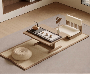 Japanese Style Tea Tables And Chairs-ID:509207016