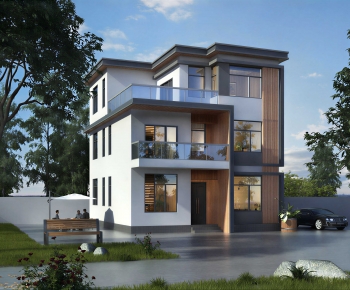 Modern Detached Villa-ID:617098092