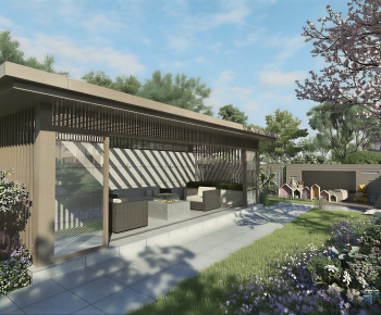 Modern Courtyard/landscape-ID:872030025