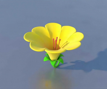 Modern Flowers And Grass-ID:946764952