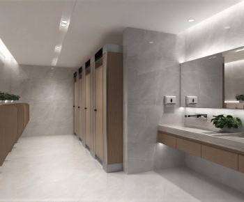 Modern Public Toilet-ID:927634952