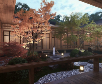 New Chinese Style Courtyard/landscape-ID:817143929