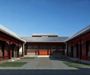 Chinese Style Courtyard/landscape-ID:455583108