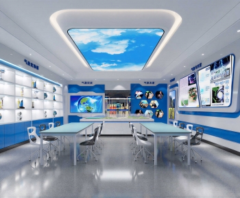 Modern Exhibition Hall-ID:953727019