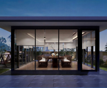 New Chinese Style Glass Sunshine Room-ID:405558118