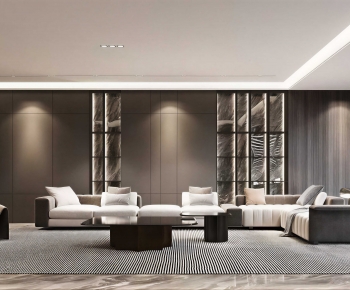Modern A Living Room-ID:256335972