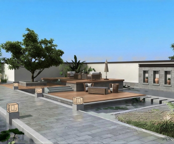 New Chinese Style Courtyard/landscape-ID:788356074
