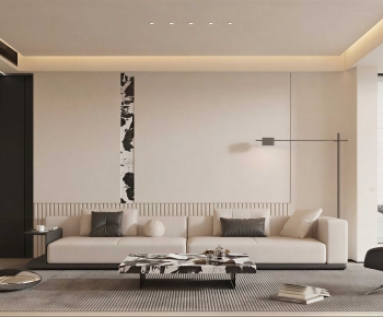 Modern A Living Room-ID:277280821