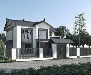 New Chinese Style Detached Villa-ID:391649969