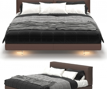 Modern Double Bed-ID:937494047