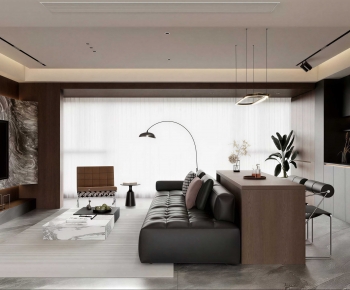 Modern A Living Room-ID:793500901