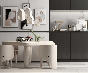 Modern Children's Table/chair-ID:475564964
