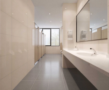 Modern Public Toilet-ID:634530072