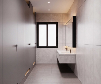 Modern Public Toilet-ID:368124016