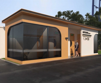 Modern Public Building-ID:656349782