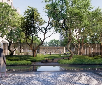 Modern Garden Landscape-ID:969680071