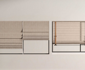 New Chinese Style Roman Curtain-ID:525466924