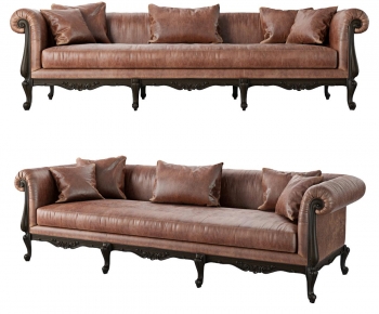 Modern Three-seat Sofa-ID:826644905