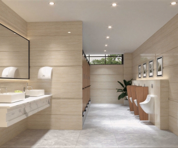 Modern Public Toilet-ID:625277049